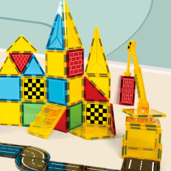 Mágneses építőjáték LELINO Build 50 db