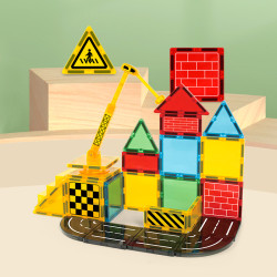 Mágneses építőjáték LELINO Build 50 db