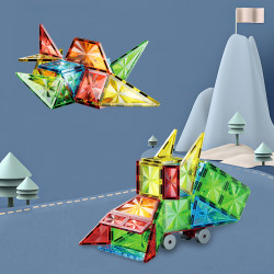 Mágneses építőjáték LELINO Diamond 45 db