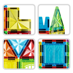 Mágneses építőjáték LELINO Diamond 45 db