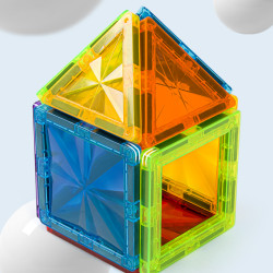 Mágneses építőjáték LELINO Diamond 45 db