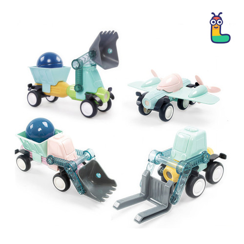 Mágneses csempe LELINO Sticks 28 db