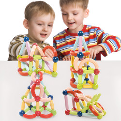 Mágneses építőjáték LELINO Sticks 32 db